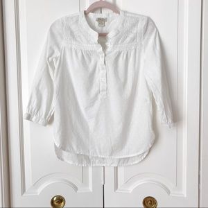 Lucky Brand White Blouse Size Small